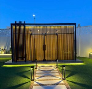 ملاحق زجاجية غرف زجاجية