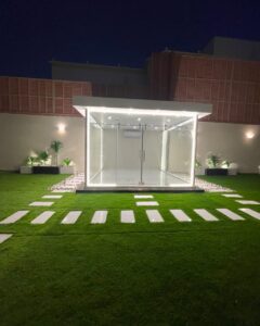 مجالس وغرف زجاجية