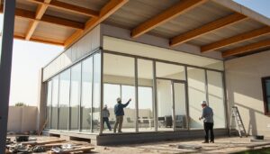 تركيب ساندوتش بانل