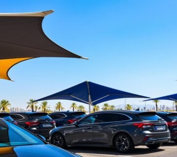 مظلات سيارات - الرياض