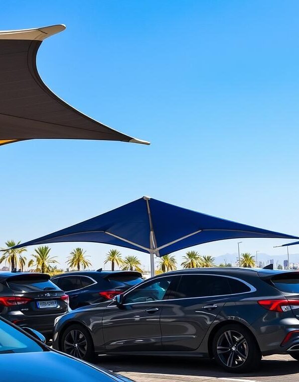 مظلات سيارات - الرياض