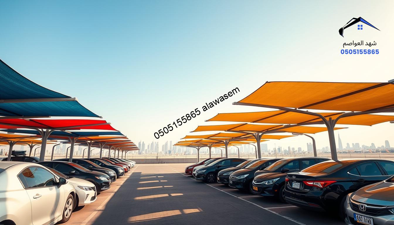مظلات مواقف رخيصة