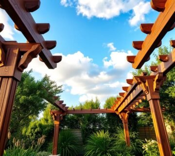 برجولات خشبية - أسعار