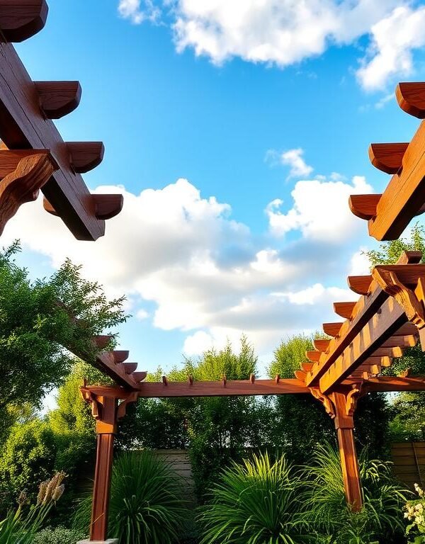 برجولات خشبية - أسعار