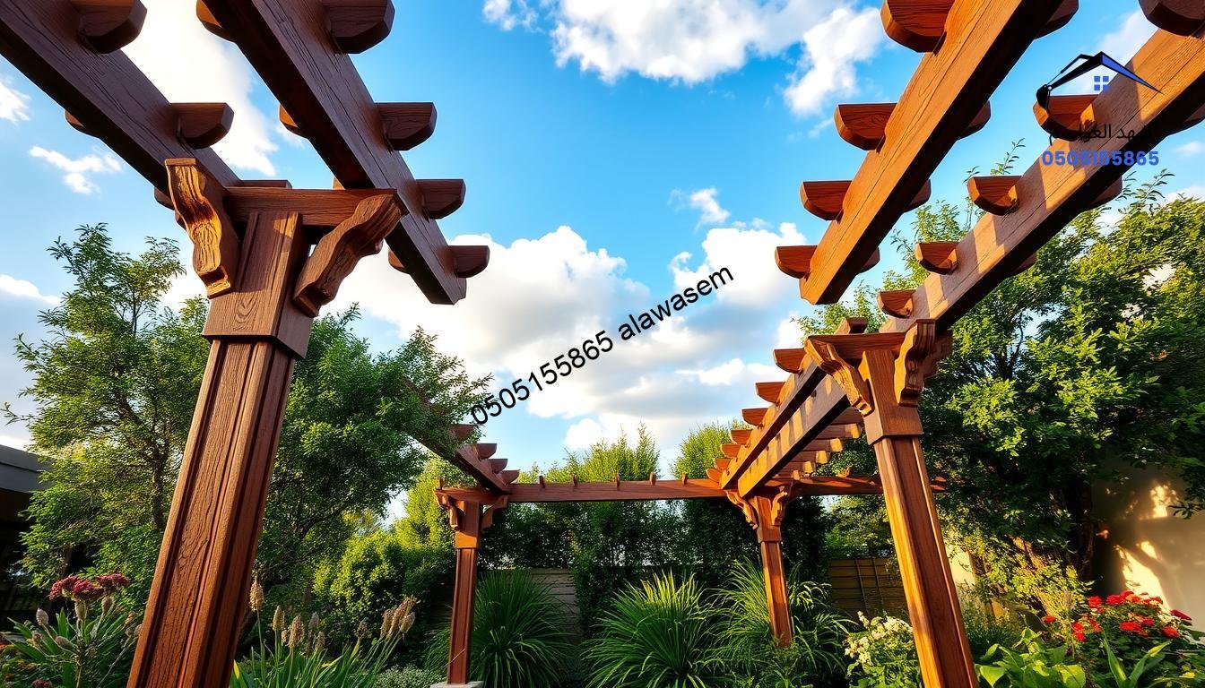 برجولات خشبية - أسعار