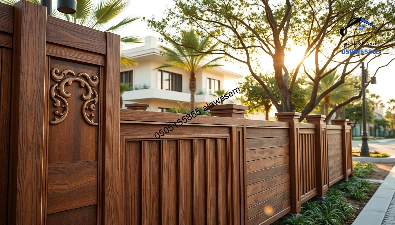 سواتر خشبية شمال الرياض