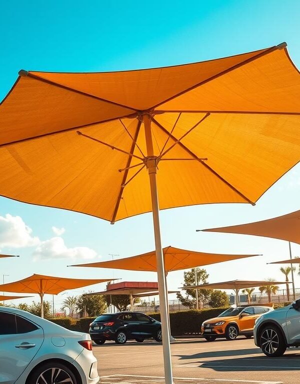 مظلات سيارات - أنواع