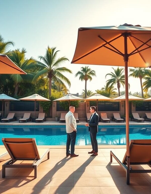 مظلات مسابح - ضد الماء