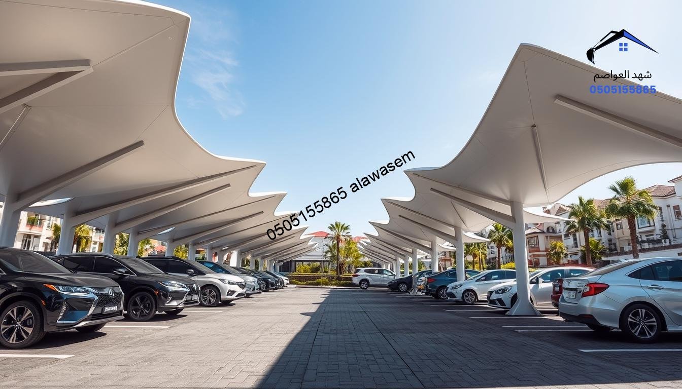 مظلات سيارات شرق الرياض