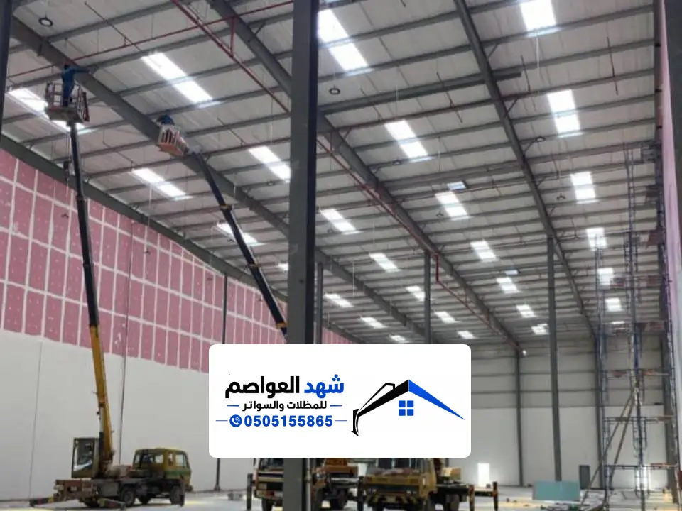 تركيب ساندوتش بانل لهنجر في الرياض