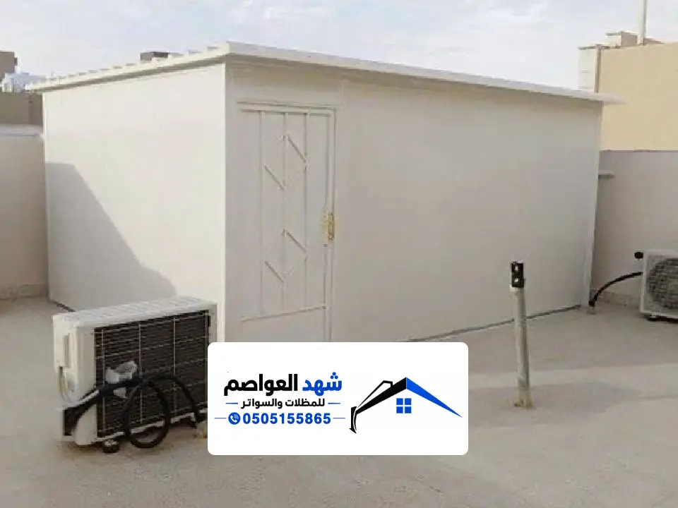 باب غرفة ساندوتش بانل بالرياض