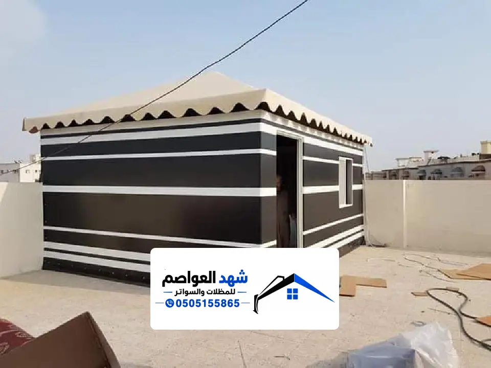 خيام ملكية في المزاحمية بتصميم أنيق ومساحة واسعة